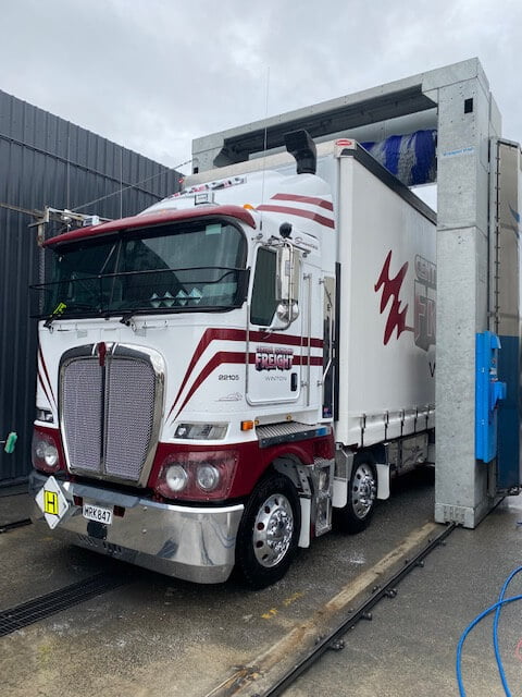 Parkhouse Truck Wash Station Christchurch clean trucks